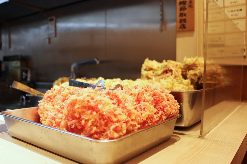 仙台の人気立ち食い蕎麦屋の添付ら